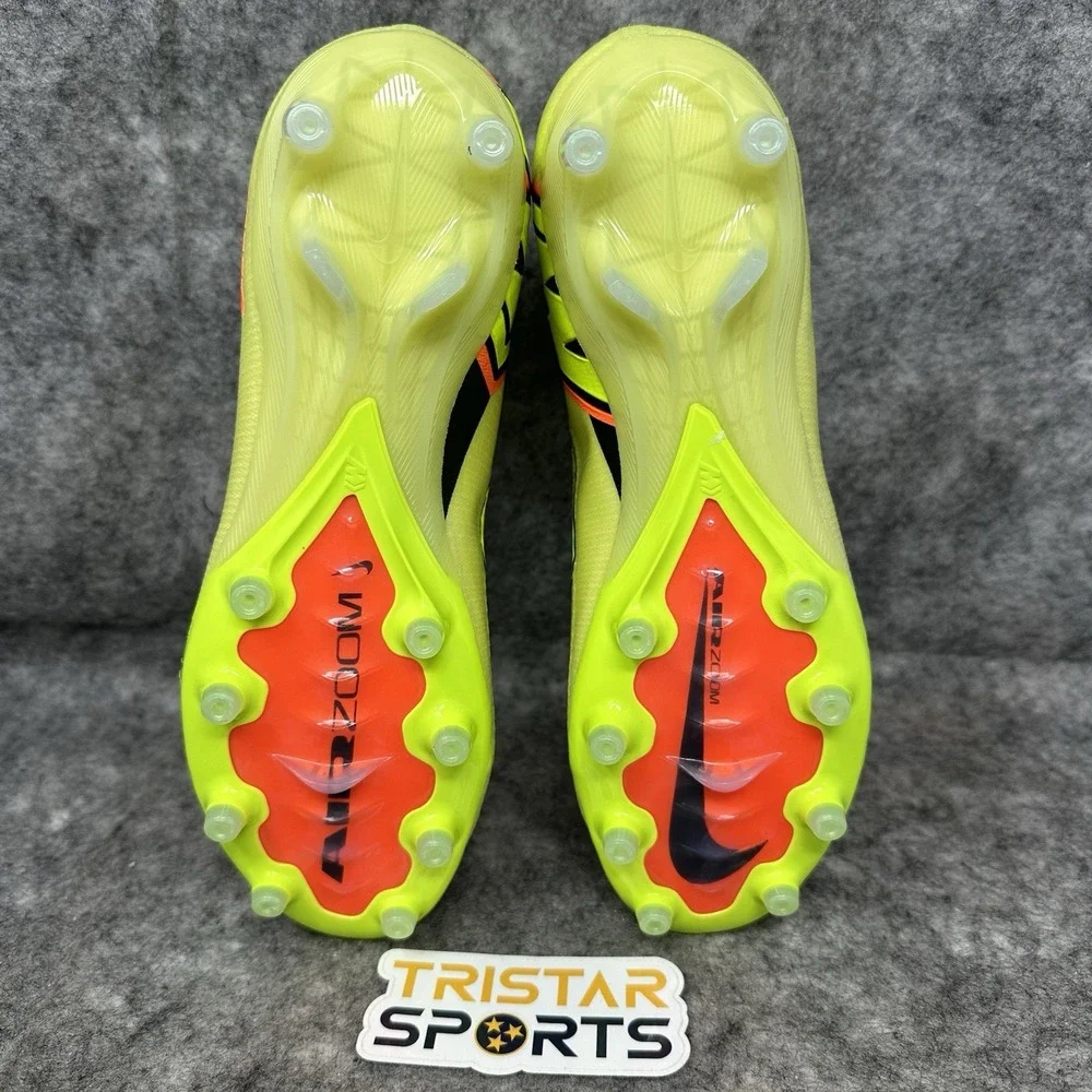 Nike Mercurial Superfly 10 Elite AG Soccer Cleats Mens Sz 6.5 Limelight Crimson